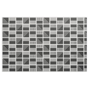 Geometric Squares custom fabric