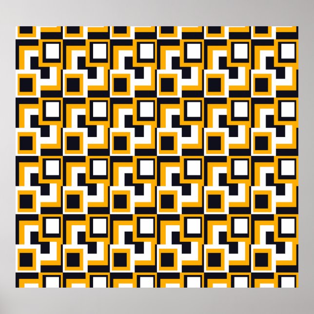 Geometric Squares: Seamless Print (Front)