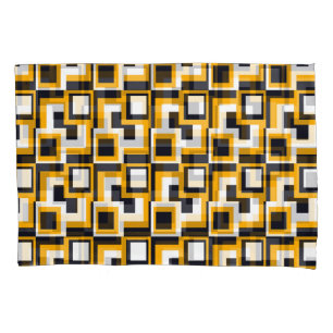 Geometric Squares: Seamless Print Pillowcase