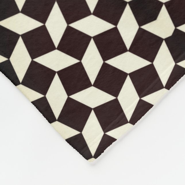 Geometric Star Pattern Blanket (Corner)