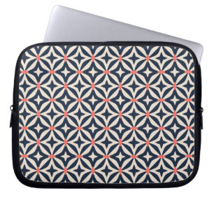 Geometric Star Pattern Laptop Sleeve