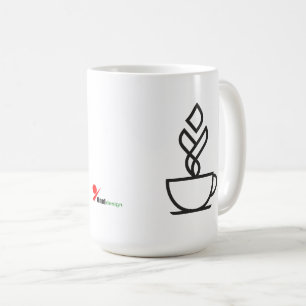 Geometric Steam Coffee Mug