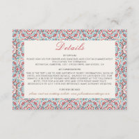 Geometric Style Sparkles Copper Metallic Wedding