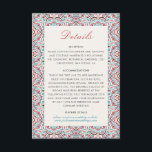 Geometric Style Sparkles Copper Metallic Wedding Enclosure Card<br><div class="desc">Beautiful Invitation to celebrate Special occasions and festivals comes with digital and E-invitation as per your request. We would love to replicate our designs to make multiple products like rsvp cards, labels envelopes, and more. Customisation is available for ready to print on request at info@shamaurcreatif@gmail.com. Look Forward to hearing from...</div>