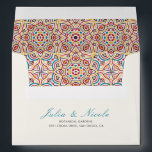 Geometric Style Sparkles Copper Metallic Wedding Envelope<br><div class="desc">Beautiful Invitation to celebrate Special occasions and festivals comes with digital and E-invitation as per your request. We would love to replicate our designs to make multiple products like rsvp cards, labels envelopes, and more. Customisation is available for ready to print on request at info@shamaurcreatif@gmail.com. Look Forward to hearing from...</div>