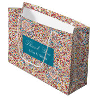 Geometric Style Sparkles Copper Metallic Wedding