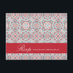 Geometric Style Sparkles Copper Metallic Wedding Postcard<br><div class="desc">Beautiful Invitation to celebrate Special occasions and festivals comes with digital and E-invitation as per your request. We would love to replicate our designs to make multiple products like rsvp cards, labels envelopes, and more. Customisation is available for ready to print on request at info@shamaurcreatif@gmail.com. Look Forward to hearing from...</div>