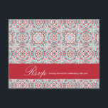 Geometric Style Sparkles Copper Metallic Wedding Postcard<br><div class="desc">Beautiful Invitation to celebrate Special occasions and festivals comes with digital and E-invitation as per your request. We would love to replicate our designs to make multiple products like rsvp cards, labels envelopes, and more. Customisation is available for ready to print on request at info@shamaurcreatif@gmail.com. Look Forward to hearing from...</div>