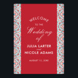 Geometric Style Sparkles Copper Metallic Wedding Poster<br><div class="desc">Beautiful Invitation to celebrate Special occasions and festivals comes with digital and E-invitation as per your request. We would love to replicate our designs to make multiple products like rsvp cards, labels envelopes, and more. Customisation is available for ready to print on request at info@shamaurcreatif@gmail.com Look Forward to hearing from...</div>