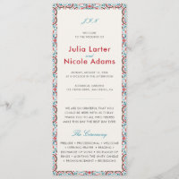 Geometric Style Sparkles Copper Metallic Wedding