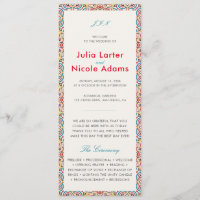 Geometric Style Sparkles Copper Metallic Wedding