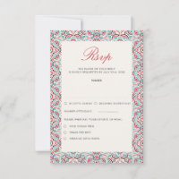 Geometric Style Sparkles Copper Metallic Wedding