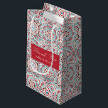 Geometric Style Sparkles Copper Metallic Wedding Small Gift Bag<br><div class="desc">Beautiful Invitation to celebrate Special occasions and festivals comes with digital and E-invitation as per your request. We would love to replicate our designs to make multiple products like rsvp cards, labels envelopes, and more. Customisation is available for ready to print on request at info@shamaurcreatif@gmail.com. Look Forward to hearing from...</div>