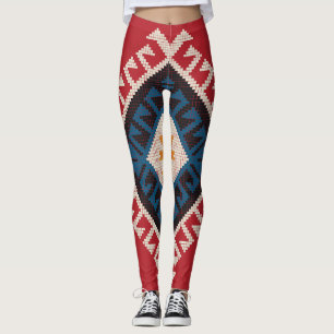 Geometric stylish classic cute-trendy colourful  leggings