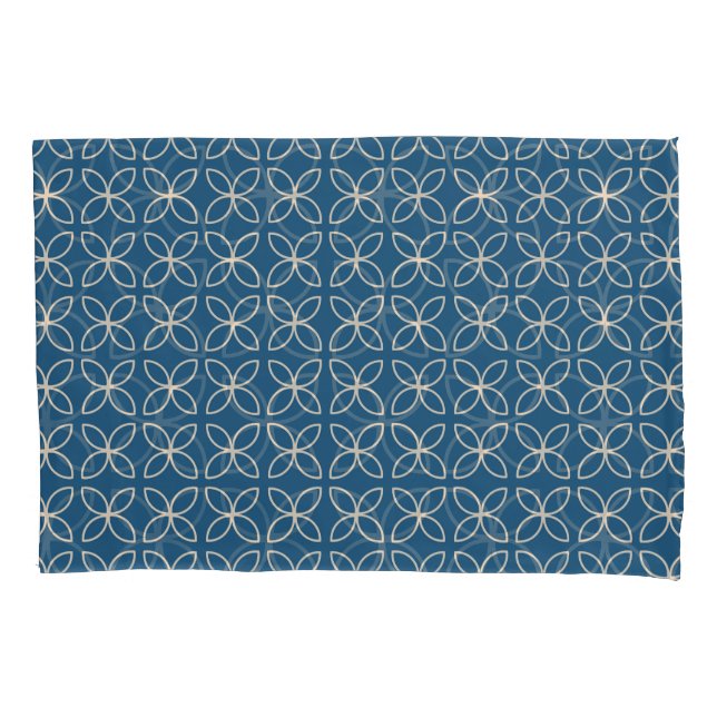 Geometric, stylish vintage background. pillowcase (Front)