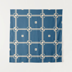 Geometric, stylish vintage background. tapestry