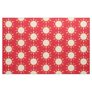 Geometric Sun Circle Thunder_Cove Fabric