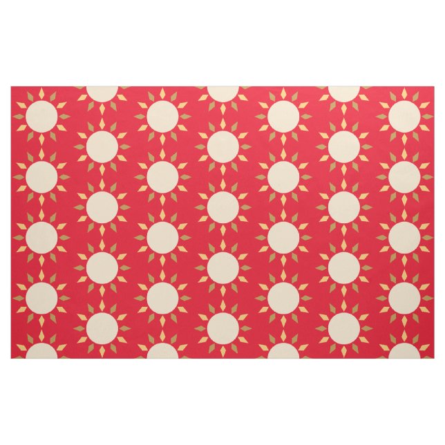 Geometric Sun Circle Thunder_Cove  Fabric (Fat Quarter)