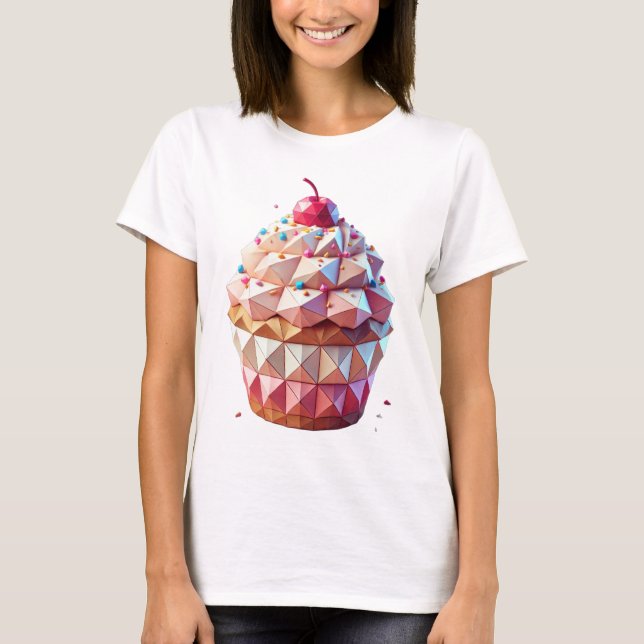 Geometric Sweet Delight T-Shirt (Front)
