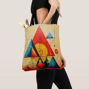 Geometric Symbols Abstract #08 Tote Bag