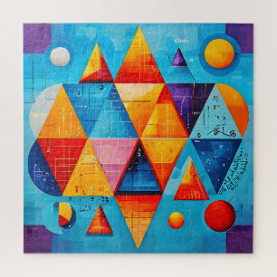 Geometric Symbols Abstract #09 Jigsaw Puzzle
