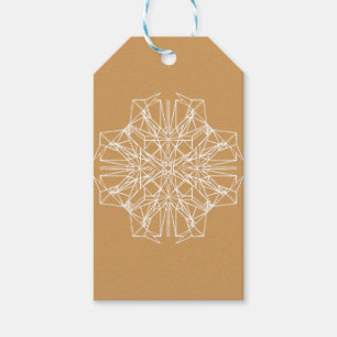 Geometric Symmetry Gift Tags