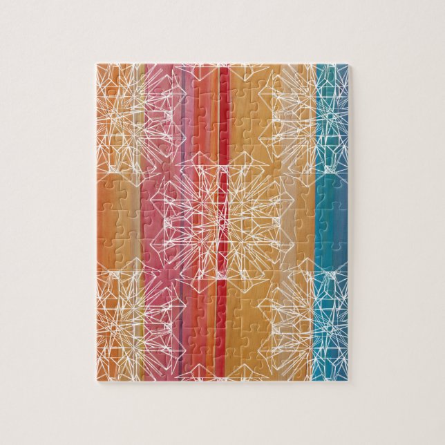 Geometric Symmetry Jigsaw Puzzle (Vertical)