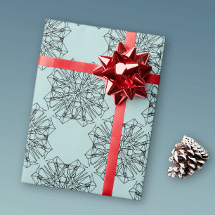 geometric symmetry wrapping paper