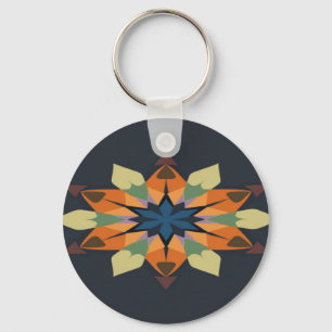 Geometric Symphony: Balance in keychains