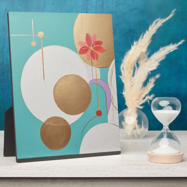 Geometric Symphony Plaque (Side)