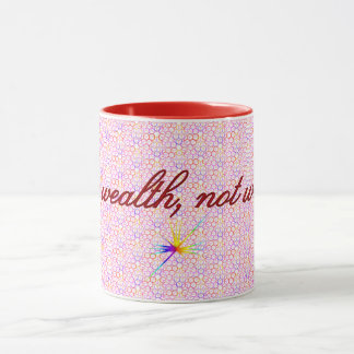 Geometric Tax Wealth, Statement Mug