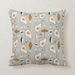 Geometric Teal & Blue Pattern Cushion