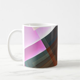 Geometric textured decoration coffee mug