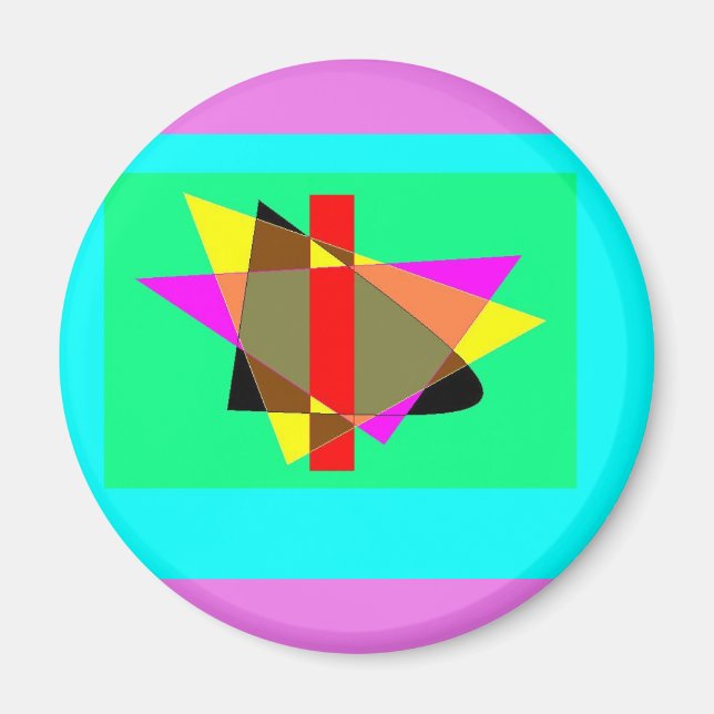 Geometric Thought ... Play ... Magnet (Front)