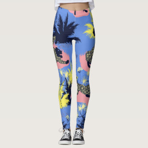 Geometric tiger, leopard: children's pattern. leggings