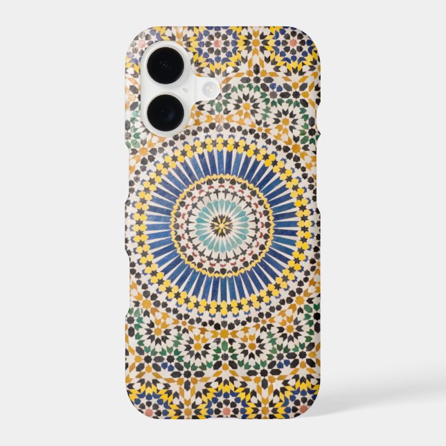 Geometric tile pattern, Morocco (Back)