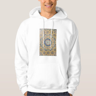 Geometric tile pattern, Morocco Hoodie