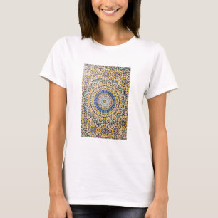 Geometric tile pattern, Morocco T-Shirt