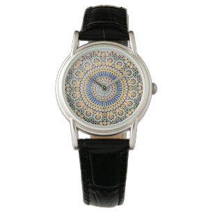 Geometric tile pattern, Morocco Watch