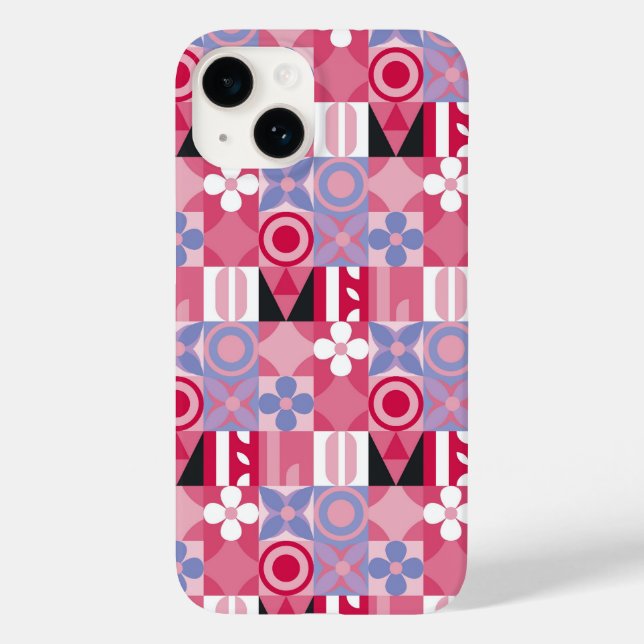 geometric tiles Case-Mate iPhone case (Back)