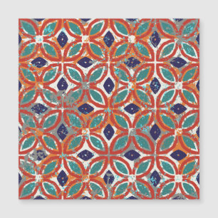 Geometric tiles: ethnic vintage background.