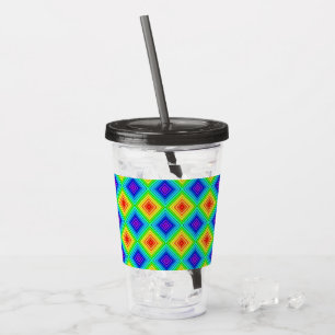 Geometric Topography - Acrylic Tumbler