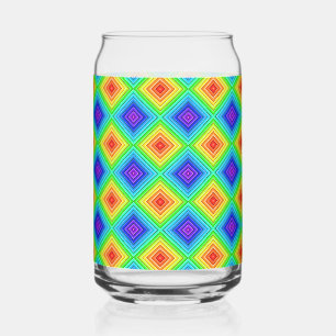 Geometric Topography - Glass Can