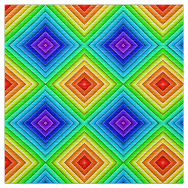 Geometric Topography - Polyester Poplin Fabric (Swatch)
