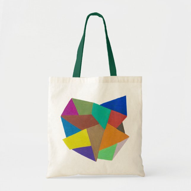 Geometric Tote Bag (Front)