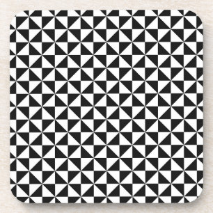 geometric triangles coaster