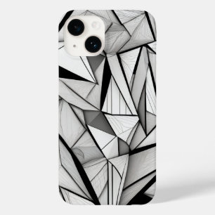 Geometric Triangles Line Art Case-Mate iPhone 14 Case