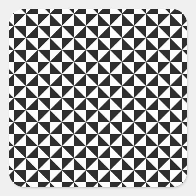 geometric triangles stickers (Front)