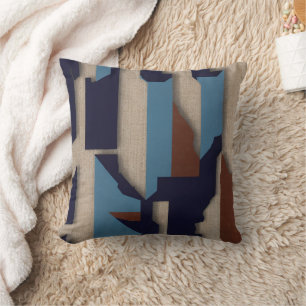 Geometric Tribal (3D) Luxury Cushion