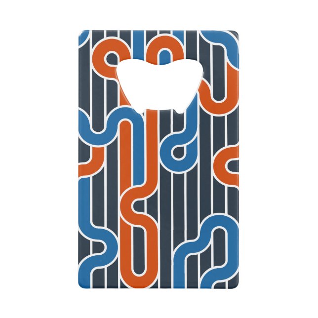 Geometric Twisted Lines Vintage (Front)